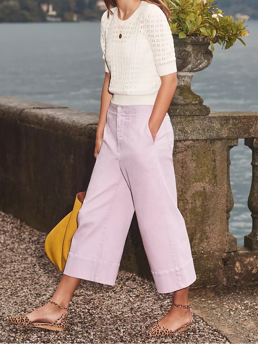 Anthropologie Pilcro and The Letterpress Purple Ultra High-Rise Wide-Leg Jeans